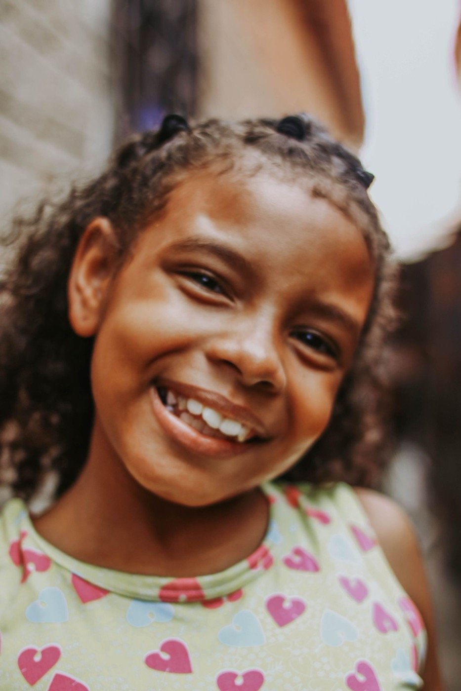 Criança sorrindo